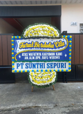 Papan Bunga Duka di Jagabaya Iii