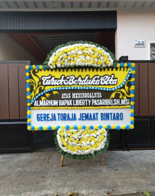 Papan Bunga Duka di Jagabaya Iii