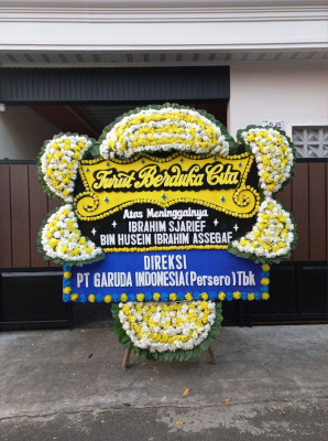 Papan Bunga Duka di Jagabaya Iii