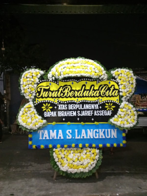 Papan Bunga Duka di Jagabaya Iii